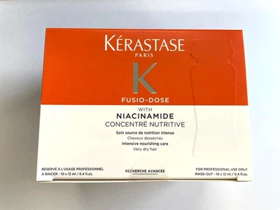KERASTASE Fusio-Dose Oleo Fusion Hair Treatment Niacinamide Concentre12ml×10 New - Image 1 of 4