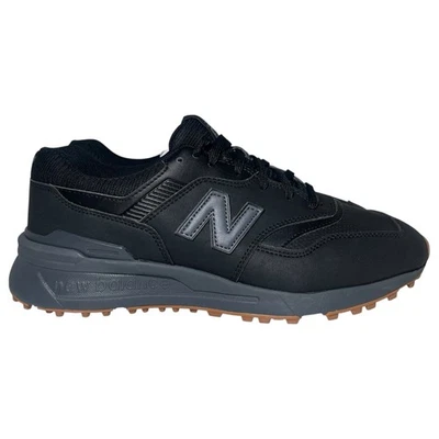 Zapatos de golf New Balance 997 SL de goma negra para hombre anchos sin clavos talla 10 NBG997SBGR Foto 1 de 4