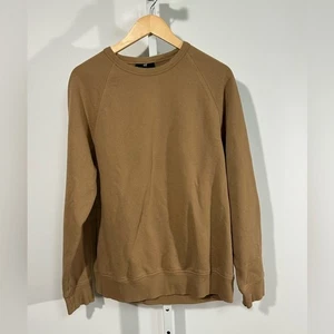 H&M Regular Fit Sweatshirt mit Rundhalsausschnitt | Camelbraun | Größe L - Bild 1 von 5