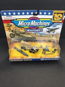 Micro Machines Military Freedom Force #6 Ballistic Battalion 1997 Unopened Box