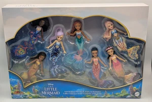 Disney La Sirenita Ariel y las Hermanas Conjunto de Muñecas Pequeñas con 7 Muñecas Sirena - Imagen 1 de 4