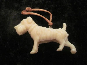Vintage Carved Scottie Dog Made in Japan - Picture 1 of 3