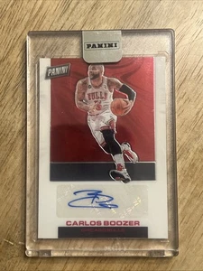 Carlos Boozer 2023-24 Panini Player Of The Day Auto /40 Chicago Bulls - Picture 1 of 2