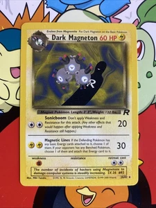 Dark Magneton 28/82  Team Rocket Non-Holo NM - Picture 1 of 10