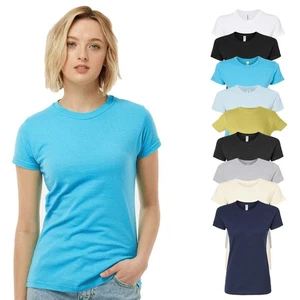 Tultex Damen Slim Fit Feinjersey T-Shirt, verschiedene Farben, 9er Pack, XS-3XL - Bild 1 von 9