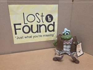 Russ Country Folks Wyatt Burp sceriffo rana Kathleen Kelly Critter Factory con etichetta - Foto 1 di 15