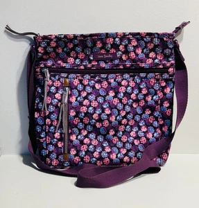 Vera Bradley Crossbody Lighten Up Travel Ready Purse Berry Burst NWOT - Picture 1 of 14