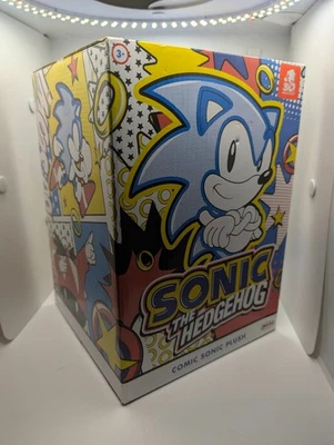 NOVO LACRADO!! Pelúcia Sonic The Hedgehog 30th Anniversary Comics RARA! 2021 EUA - Imagem 1 de 2