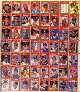 1990 Donruss Baseball Learning Series Trading Card Set 55 Cards Griffey Jr Ryan - Picture 1 of 8