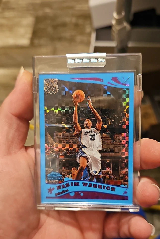 2005-06 Topps Chrome - Hakim Warrick #167 Blue X-Fractor /90 (RC) - Image 1 of 4