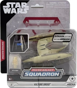Star Wars Micro Galaxy Squadron Armada Edition Vulture Droid #0034A - Picture 1 of 5