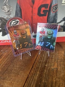 Bucky Irving Illusions Rookie 2 Karten Lot: 1 Orange RC, 1 Base RC. - Bild 1 von 2