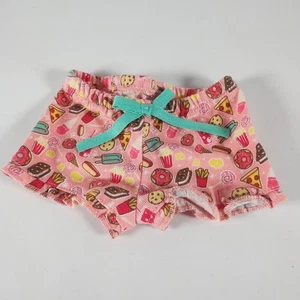 American Girl Shorts Pink Let's Sleep Over Pajamas New - Picture 1 of 3