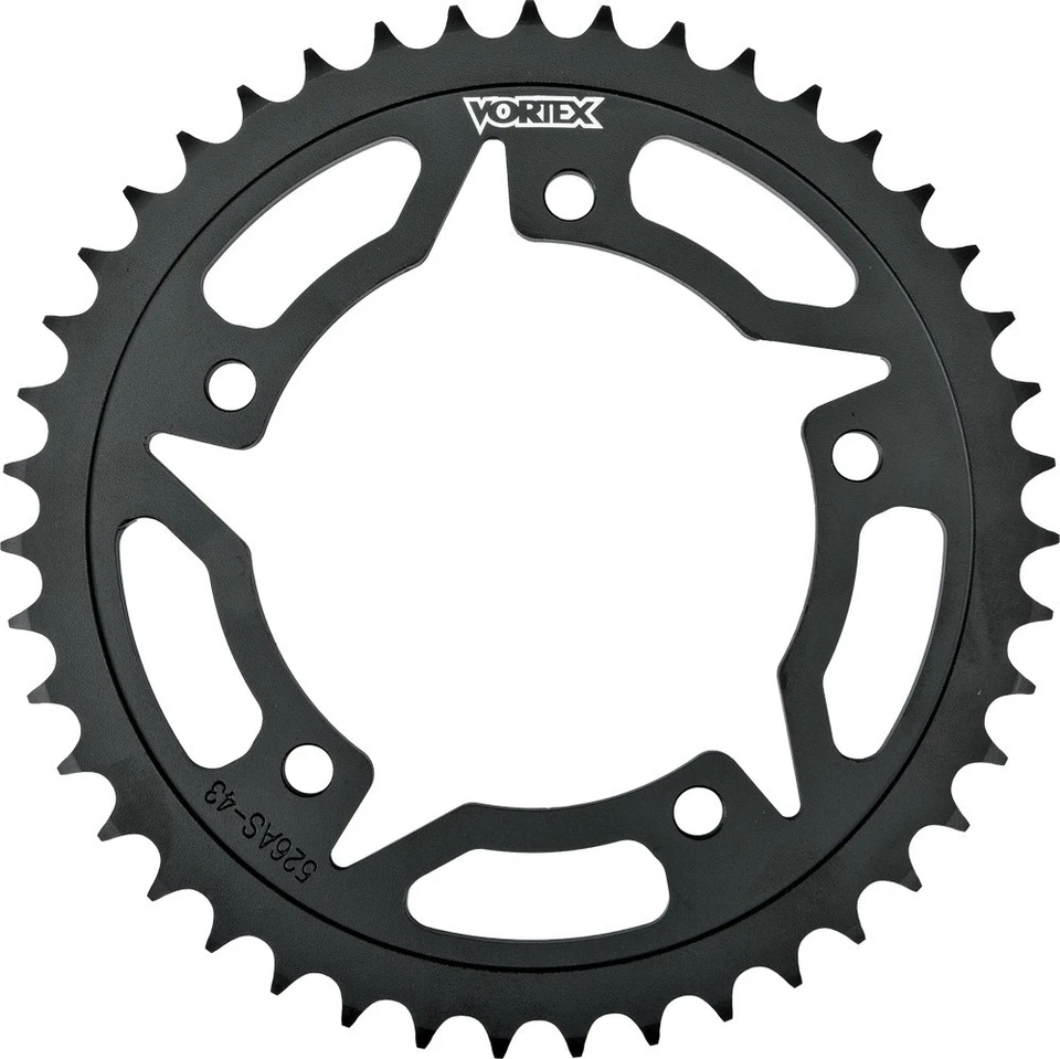 Vortex 526AS-43 Steel Rear Sprocket 520 Suzuki GSXR 600 / 750 / 1000 Vstrom 1000 - Image 1 of 1