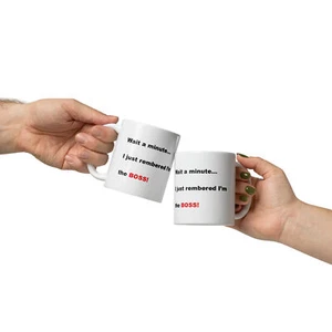 Weißer Hochglanzbecher - Bild 1 von 1