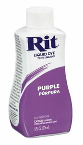 RIT All Purpose Liquid Fabric Dye 236ml (8 FL OZ) PURPLE - Picture 1 of 1
