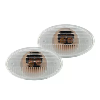 2Pcs Fit For Freightliner M2 106 112 Business Class M2 Hood Lamp Bulbs Amber - Изображение 1 из 4