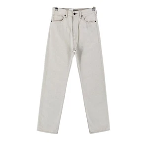Levi's Made & Crafted Men's White High Rise Regular Straight Fit Jeans W29 L32 - Picture 1 of 18