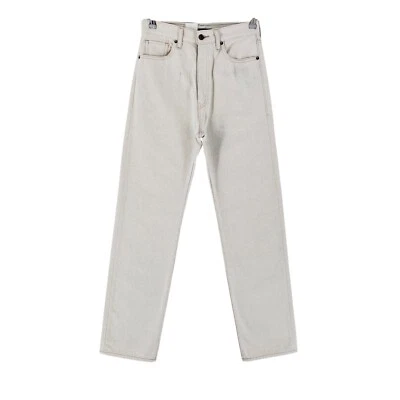 Jeans Levi's Made & Crafted Uomo Bianchi Regular Straight Fit W29 L32 - Immagine 1 di 4