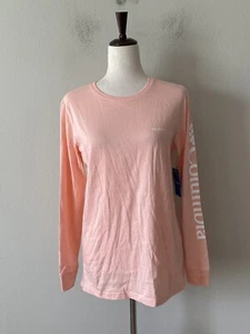 NWT! Columbia Women's Sz S North Cascades Logo Printed Long Sleeve Tee T-Shirt - Picture 1 of 5