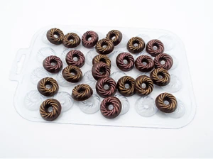 MINI DONUTS MOLD, Chocolate Mold, Candy Mold, Fondant Mold, Soap Embeds Mold, - Picture 1 of 1