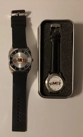 San Francisco Giants MLB Baseball Wrist Watch Lot of 2 Cover