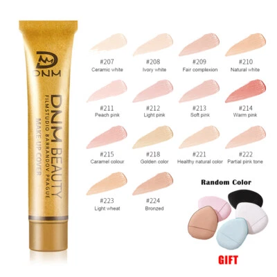 Tattoo Cover Up Makeup Skin Scar Birthmark Waterproof Concealer Primer Cream - Image 1 of 4