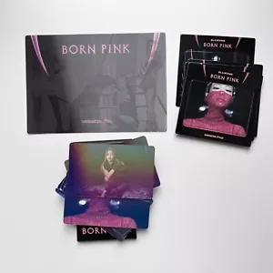 BLACKPINK Born Pink album Weverse pre-order benefit, official photo card POB set - Picture 1 of 12