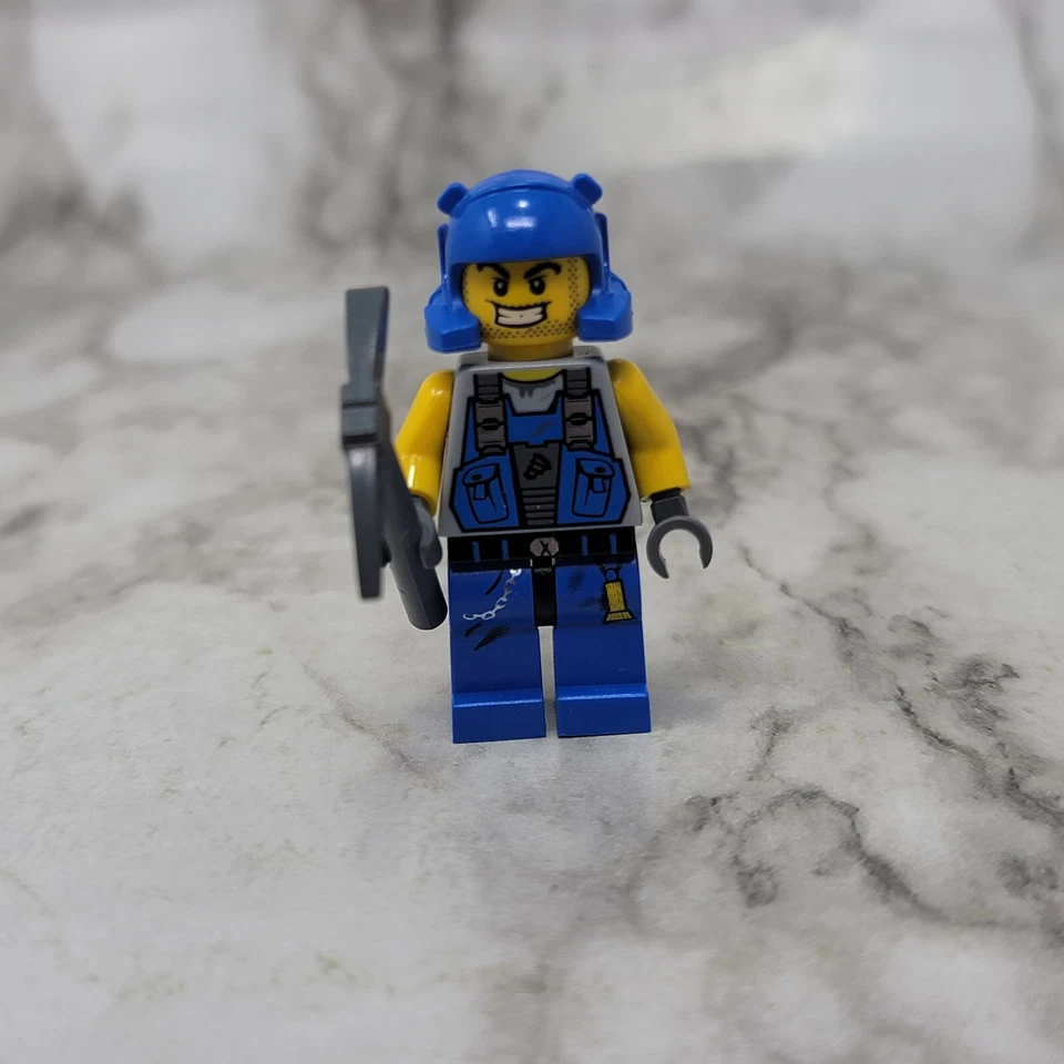 Lego Beard Stubble Guy Minifigure Power Miners 8709 - Image 1 of 2