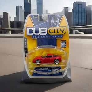 DUB CITY DIECAST MODEL CAR RED 06 CORVETTE Z06 2007 WAVE 16 #176 Wave 16 Jada - Picture 1 of 6