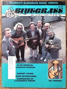1992 BLUEGRASS UNLIMITED DAVID GRISMAN RED ALLEN JERRY GARCIA DEMPSEY YOUNG B839 - Picture 1 of 4