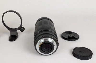 Tamron AF 200-400mm f/5.6 75DE LD IF casi como nuevo para Canon EF con capucha, anillo de trípode Foto 1 de 4