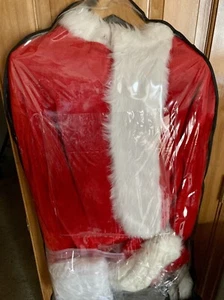 Regal Plush - SANTA CLAUS -10 Piece Red & WhIte Faux Fur Suit size 40-48 - BNIP - Picture 1 of 5