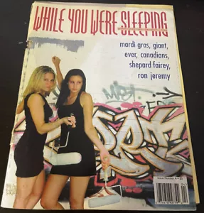 While You Were Sleeping Issue # 4 (1997) Rare graffiti Magazine(damaged Binding) - Picture 1 of 6