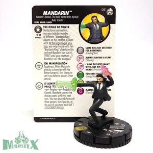 Heroclix Capitán América y Vengadores Set Mandarín #061 ¡Figura súper rara con tarjeta! - Imagen 1 de 1