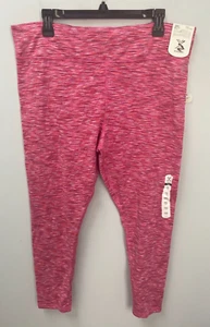 Xersion Pink Space Dyed Fleece Lined Leggings Girls Plus Size 3XL 22.5P - Picture 1 of 12