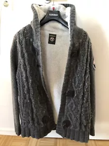 Napapijri Herren Strickjacke Gefüttert Gr. L - Bild 1 von 5
