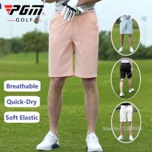 Men's Elastic Golf Shorts - Breathable Fast-Dry Casual Wear Size 30-38 - Picture 1 of 14