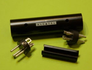 Male XLR to Male XLR Adaptor Plug, Alcatel, DIY, NEW - Picture 1 of 3