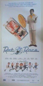 LOCANDINA FILM "RAT RACE" - Jerry Zucker, con Whoopi Goldberg - cm 71 x 34 - Imagen 1 de 1