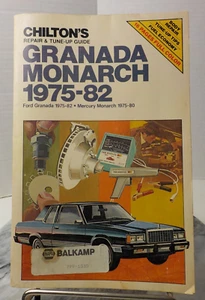 Chilton's Repair & Tune-Up Guide~ Ford Granada 1975-82/ Mercury Monarch 1975-80 - Picture 1 of 14