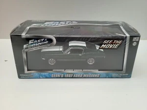 Greenlight 1:43 Fast and Furious SEAN'S 1967 FORD MUSTANG Diecast . NEW SEALED - Picture 1 of 5