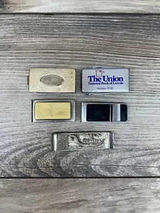 Lot of 5 Assorted Money Clips - Picture 1 of 2