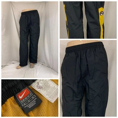 Missouri Tigers 运动裤 M 耐克黑色 100% 尼龙口袋 YGI X1-267 — 第 1/4 张图片