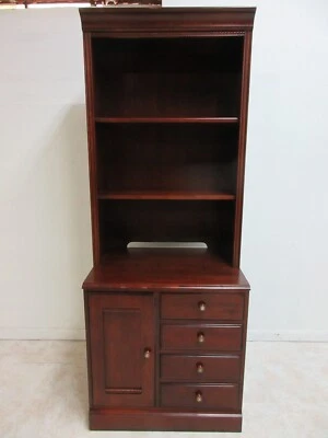 Gabinete de oficina Ethan Allen clásicos británicos Hutch Foto 1 de 4