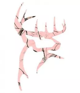 Pink Camo Buck Commander sticker - Picture 1 of 1