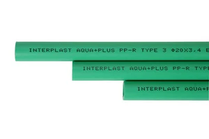 10 x PPR Aqua Plus Rohr 25mm Durchmesser Heizungsrohr Wasserrohr Fusiotherm - Bild 1 von 1