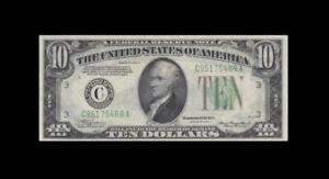 1934-A FEDERAL RESERVE NOTE "PHILADELPHIA" $10 (( GEM UNC ))