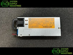 HP 750W COMMON SLOT TITANIUM POWER SUPPLY PN: 697581-B21 700287-001 697579-001 - Picture 1 of 3