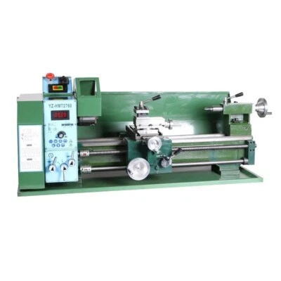 Lathe High Precision Small Lathe Stepless Variable Speed Multi-function Lathe - Image 1 of 4